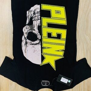 Luxury Mens Philipp Plein T-Shirt, Embroidered